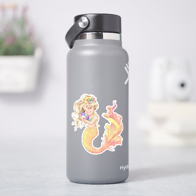 Mermaid Life Vinyl Stickers (HydroFlask)