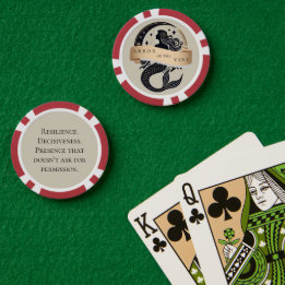Mermaid Logo Poker Chip