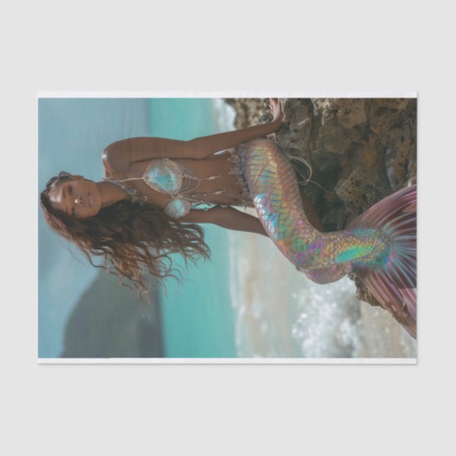 Mermaid Lyfe12 Tissue Paper (Front)