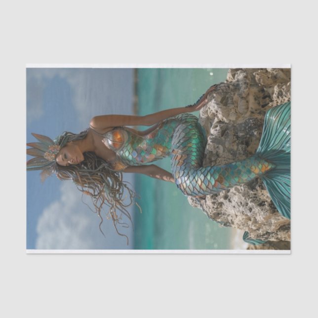 Mermaid Lyfe18 Tissue Paper (Front)