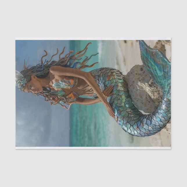 Mermaid Lyfe19 Tissue Paper (Front)