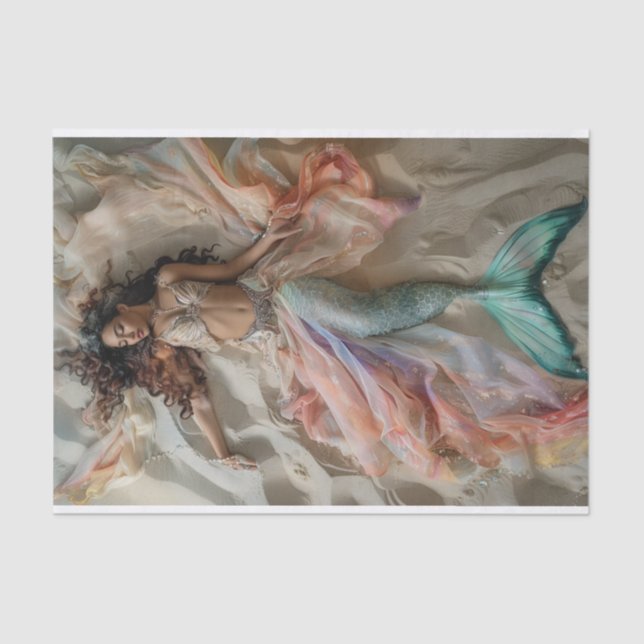Mermaid Lyfe5 Tissue Paper (Front)
