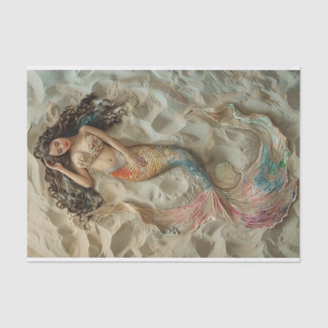 Mermaid Lyfe7 Tissue Paper (Front)