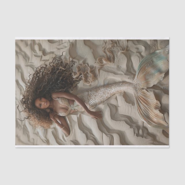 Mermaid Lyfe8 Tissue Paper (Front)