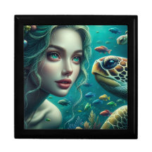 “Mermaid Marina: Turtle Odyssey” Keepsake Jewelry 