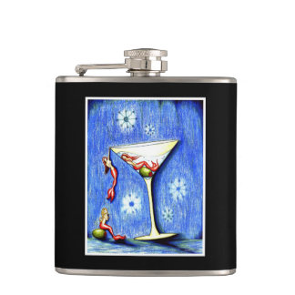 Mermaid Martini Hip Flask