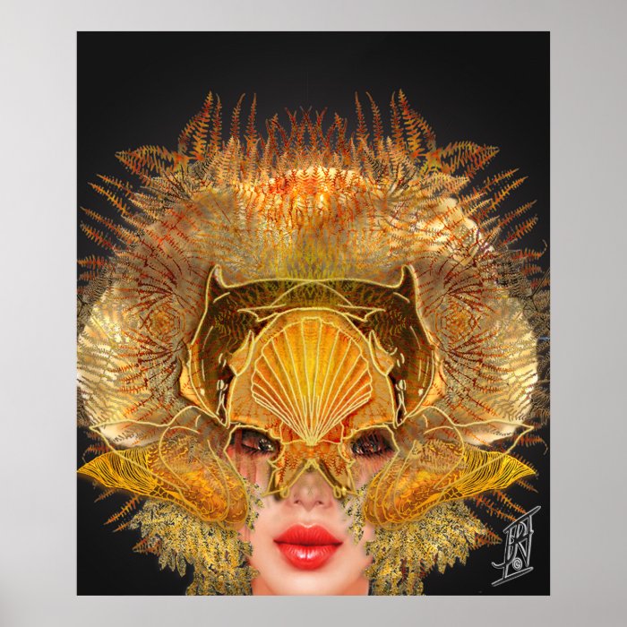 Mermaid Mask   Siren Posters