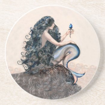 Mermaid Mermaids Fantasy Myth Coaster by AutumnRoseMDS at Zazzle