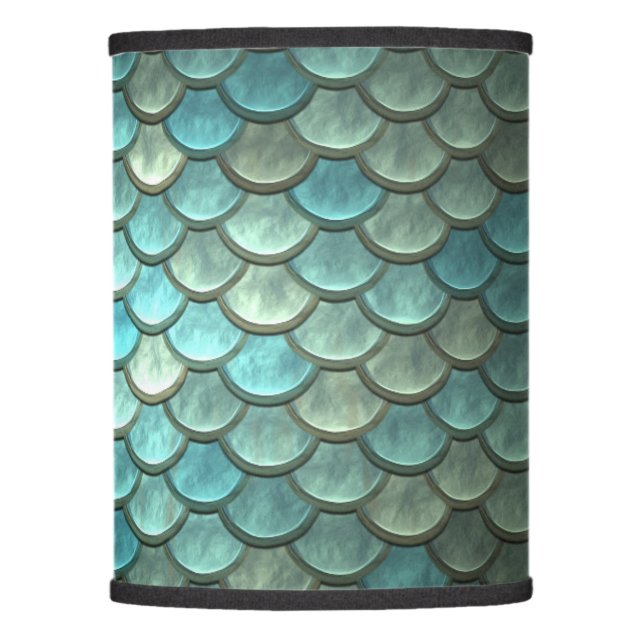 Mermaid Mermaids Scales Lamp Shade (Front)