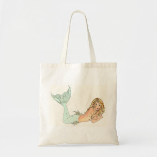 Mermaid Merrick Budget Tote Bag