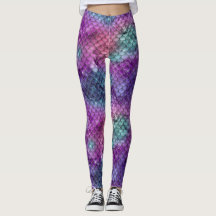 Mermaid metallic watercolor outfit