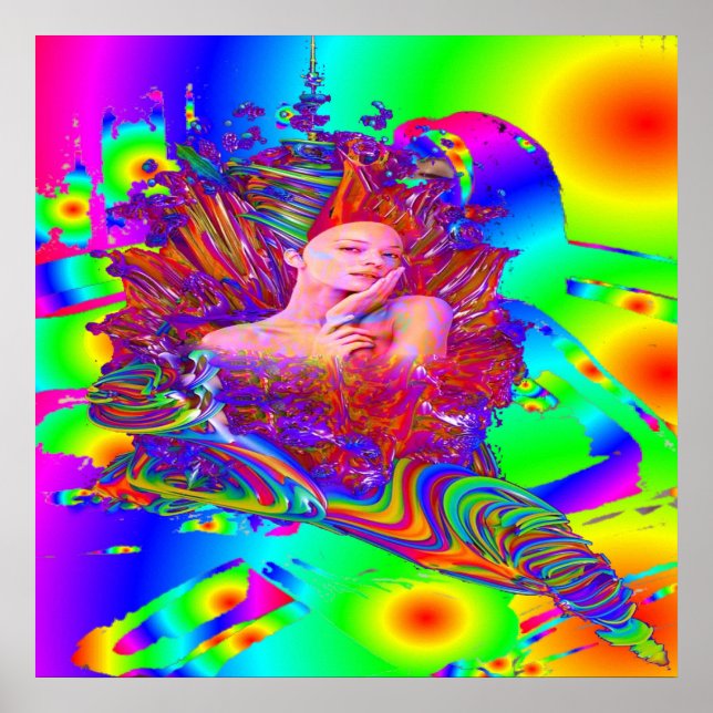 Mermaid metamorphosis poster (Front)