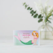 Mermaid Mommy Calling Card (Standing Front)