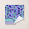 Mermaid Monogram + Name | Aqua Teal Purple Blue