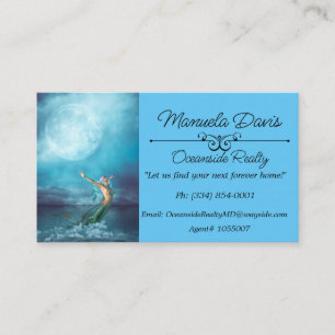 Mermaid Moon Business Card