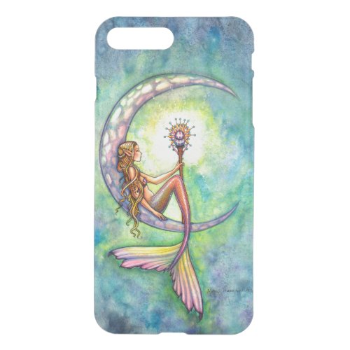 Mermaid Moon Fantasy Art iPhone 8 Plus7 Plus Case