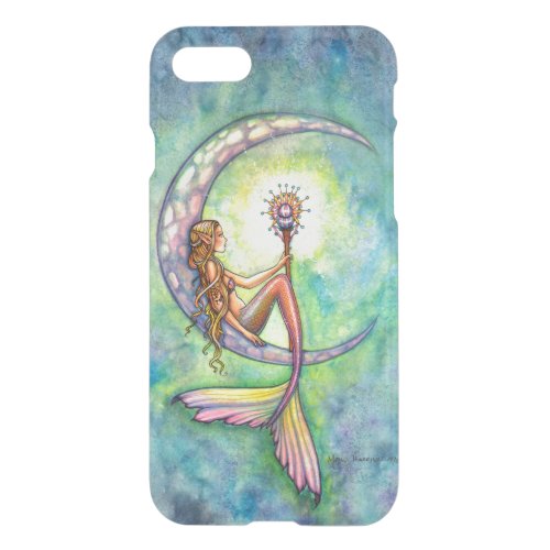 Mermaid Moon Fantasy Art iPhone SE87 Case