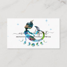 Mermaid moon spiritual zodiac ombre
