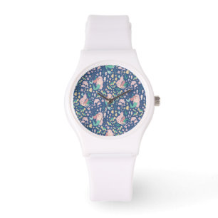 Mermaid Mother Daughter Bonding Ocean Dark Version Watch