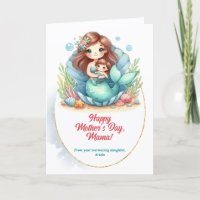 Mermaid Mother's Day Beautiful Message