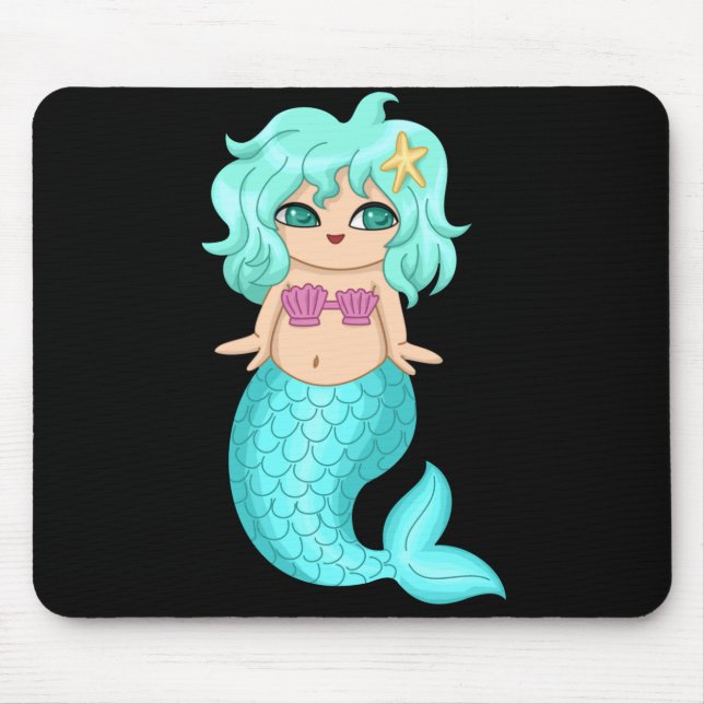 Mermaid Mousepad (Front)