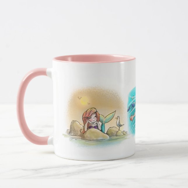 Mermaid Mug (Left)