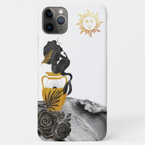  Mermaid Mystic Sun Gold Luna iPhone 11 Pro Max Case