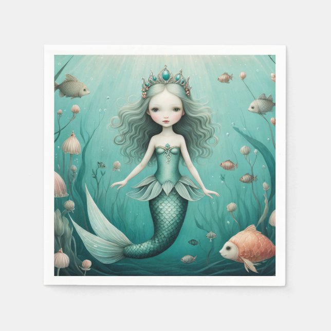 Mermaid Napkins (Front)