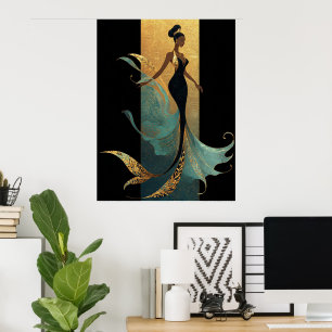 MERMAID NOIR SERIES #1 POSTER