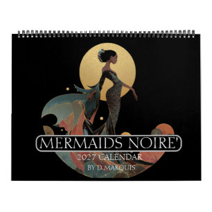 MERMAID NOIRE' 2027 CALENDAR