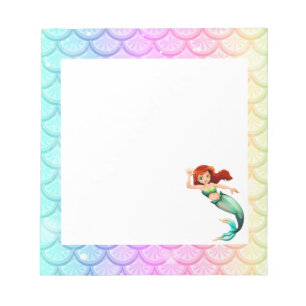 Mermaid Note Pad