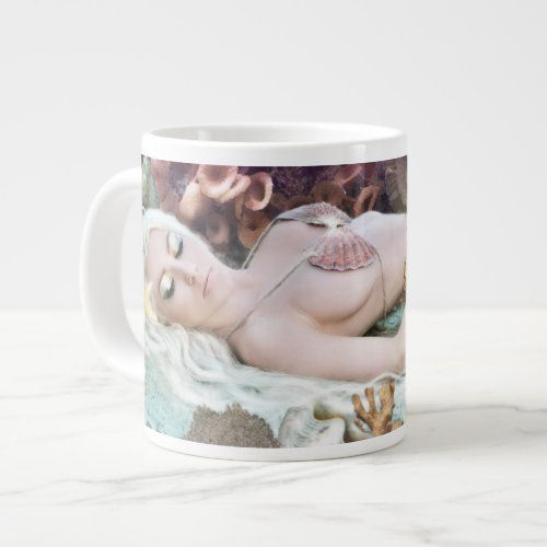 Mermaid Oasis Giant Coffee Mug