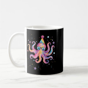 Mermaid Octopus Birthday Summer Matching Aquarium Coffee Mug