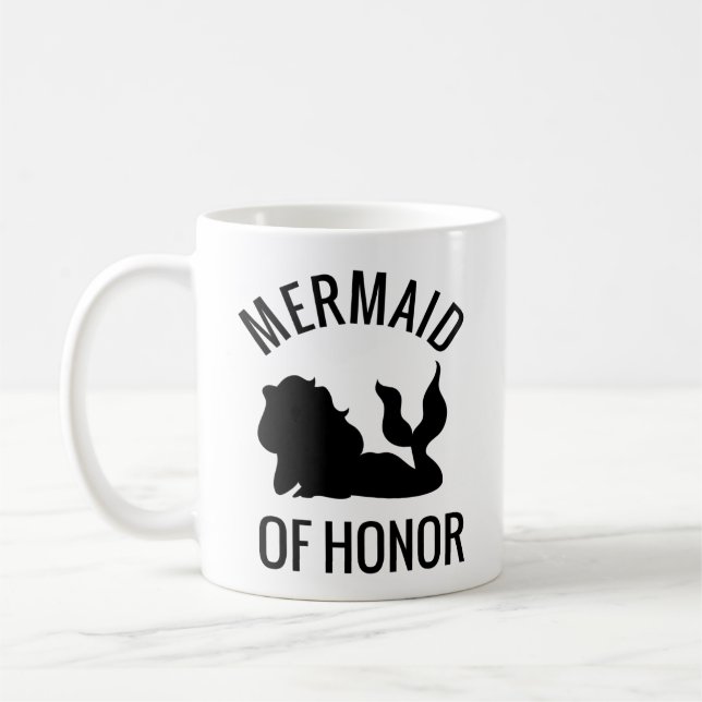 Mermaid of Honor Coffee Mug (Left)