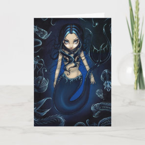 "Mermaid of the Deep" Greeting Card
