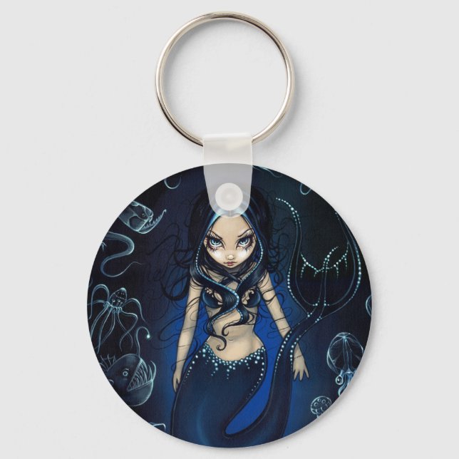 "Mermaid of the Deep" Keychain (Front)