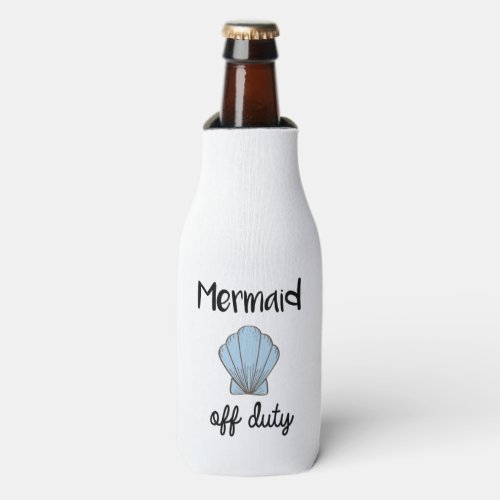 Mermaid Off Duty Coozie  Gifts for friends