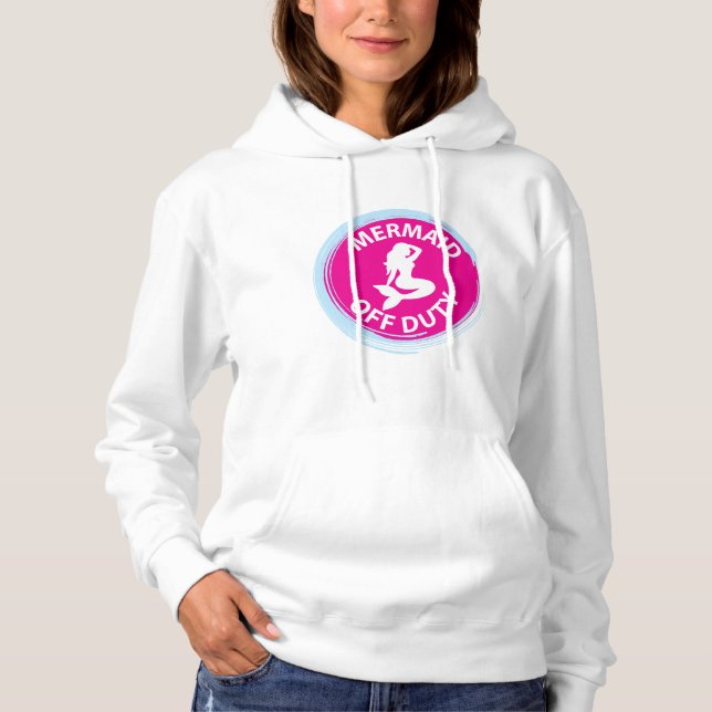 Mermaid Off Duty Hoodie (Front)