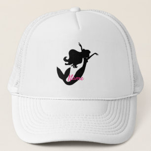 Mermaid on board black/white Thunder_Cove Trucker Hat