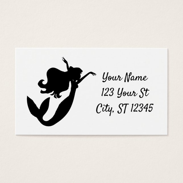 Mermaid on board silhouette Thunder_Cove (Front)