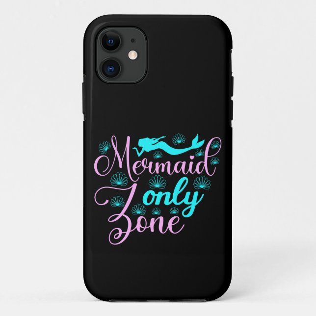 Mermaid Only Zone Case-Mate iPhone Case (Back)