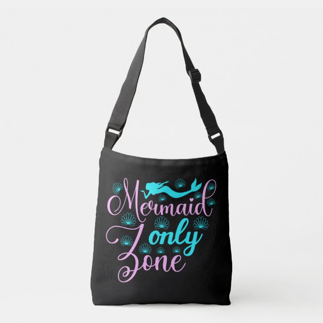 Mermaid Only Zone Crossbody Bag (Front)
