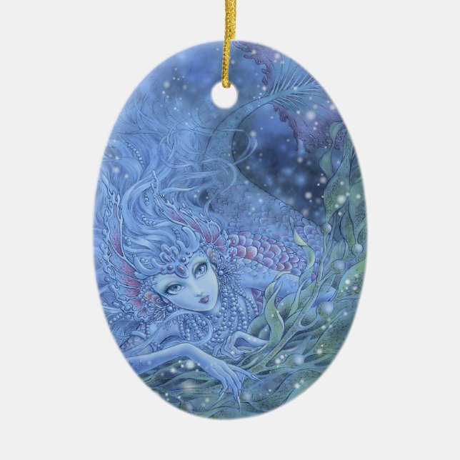 Mermaid Ornament - La Mer (Front)