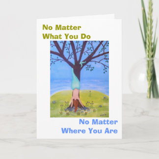 Mermaid Out Of Water Encouragement Card