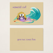 mermaid owl (Front & Back)