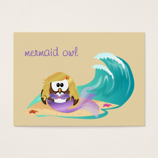 mermaid owl (Front)