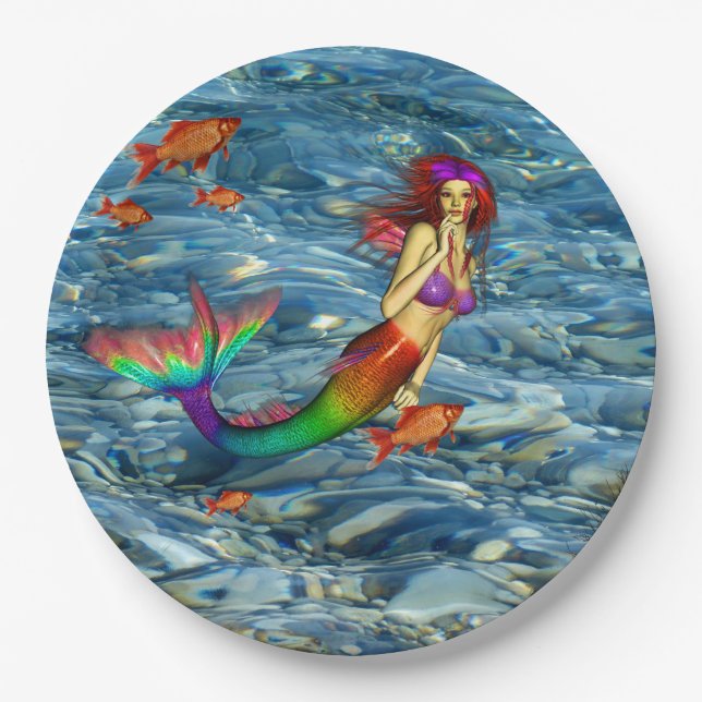 MERMAID PAPER PLATES (Front)