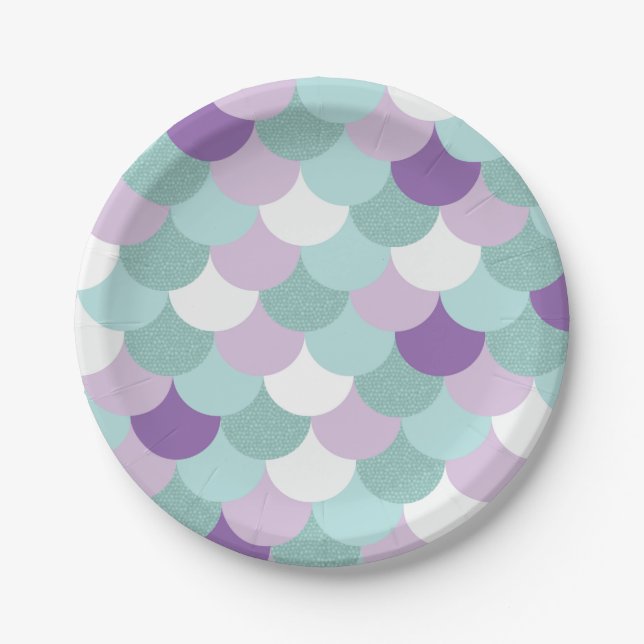 Mermaid Paper Plates (Front)