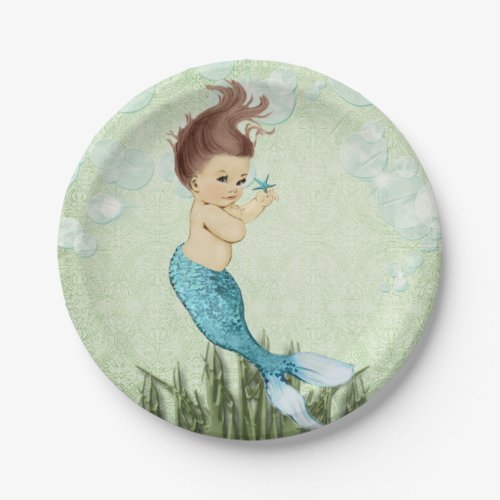 Mermaid Paper Plates