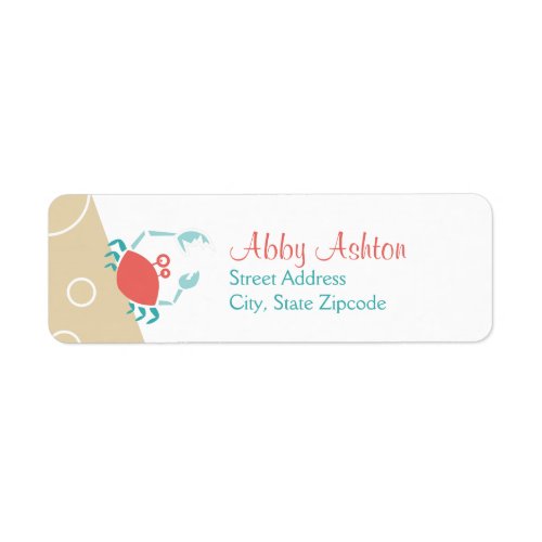 Mermaid Party    Address Label